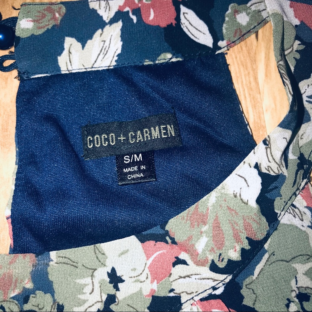 COCO + CARMEN Mayan Rose Halter Dress - Picture 7 of 7